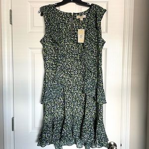NWT Michael Kors Dress with Flutter Ruffles